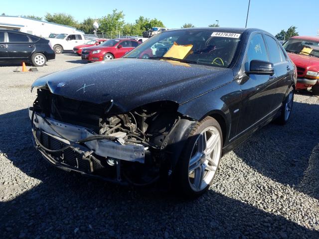 Photo 1 VIN: WDDGF4HB1CR215354 - MERCEDES-BENZ C 250 