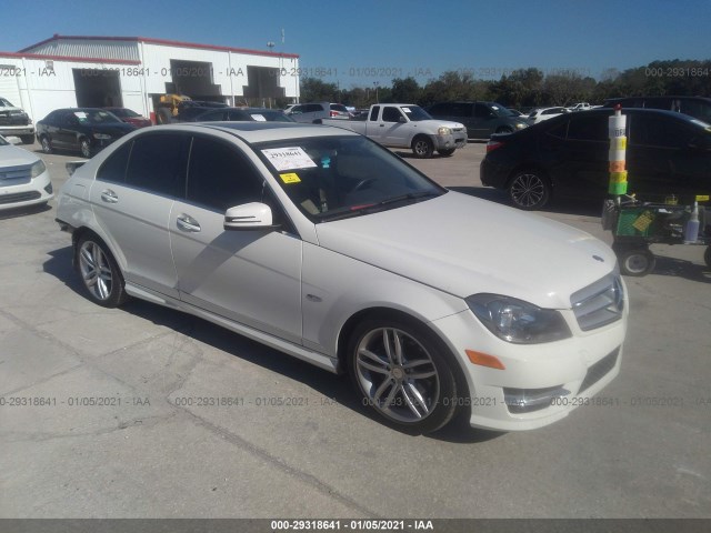 Photo 0 VIN: WDDGF4HB1CR215550 - MERCEDES-BENZ C-CLASS 