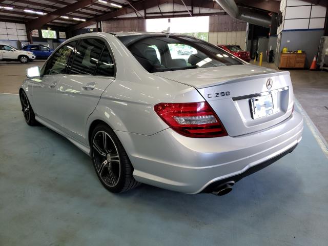 Photo 2 VIN: WDDGF4HB1CR222269 - MERCEDES-BENZ C 250 