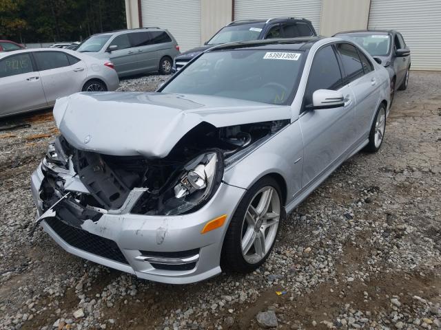 Photo 1 VIN: WDDGF4HB1CR228802 - MERCEDES-BENZ C 250 