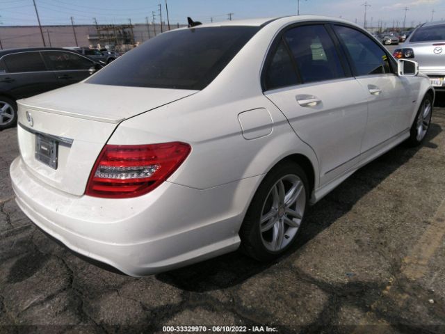 Photo 3 VIN: WDDGF4HB1CR232736 - MERCEDES-BENZ C-CLASS 