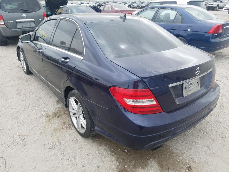 Photo 2 VIN: WDDGF4HB1CR233854 - MERCEDES-BENZ C 250 