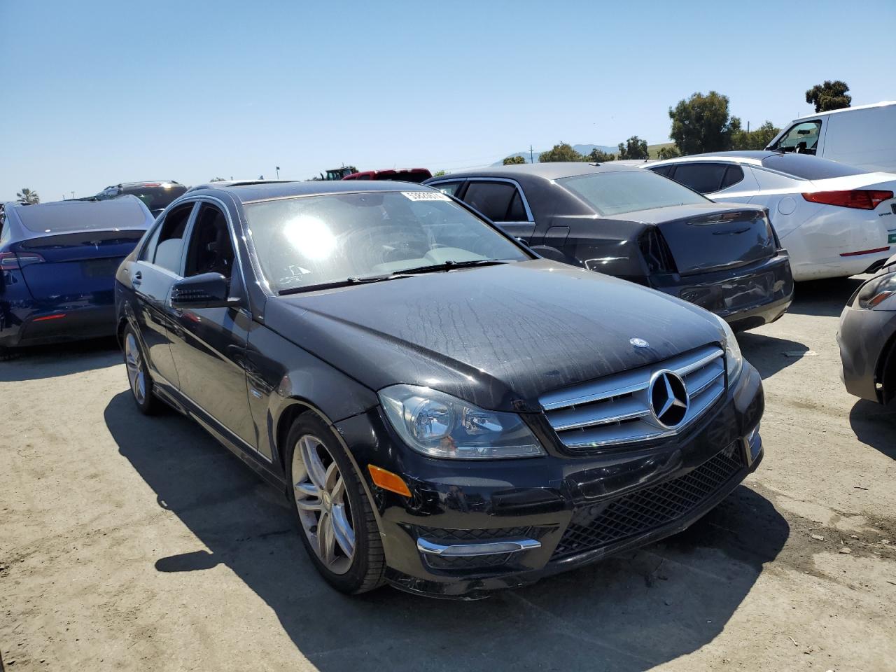 Photo 3 VIN: WDDGF4HB1CR235443 - MERCEDES-BENZ C-KLASSE 