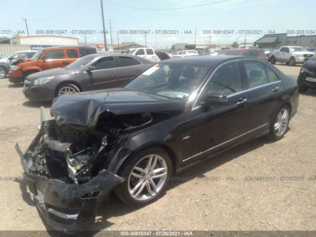 Photo 1 VIN: WDDGF4HB1CR237323 - MERCEDES-BENZ C-CLASS 