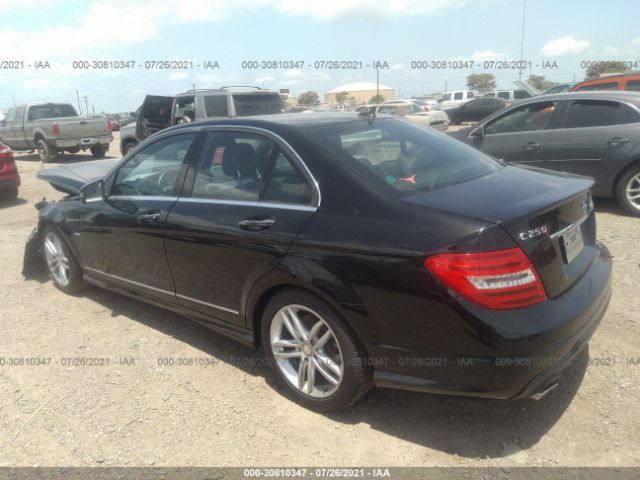 Photo 2 VIN: WDDGF4HB1CR237323 - MERCEDES-BENZ C-CLASS 