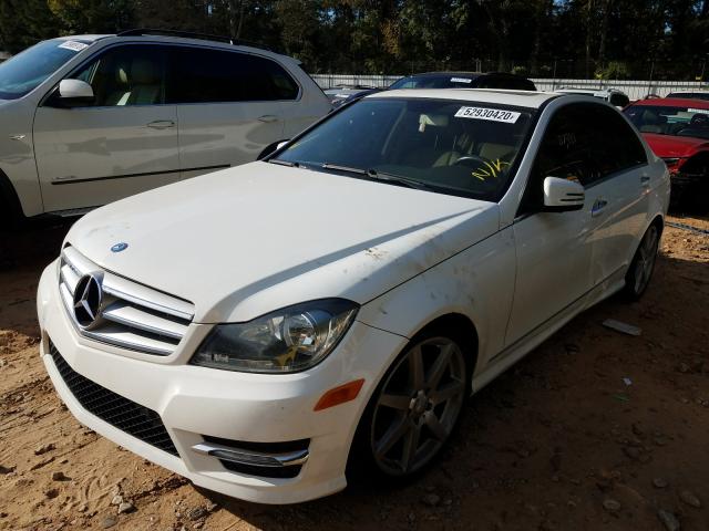 Photo 1 VIN: WDDGF4HB1DA780767 - MERCEDES-BENZ C 250 