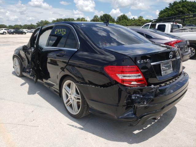 Photo 2 VIN: WDDGF4HB1DA784284 - MERCEDES-BENZ C 250 