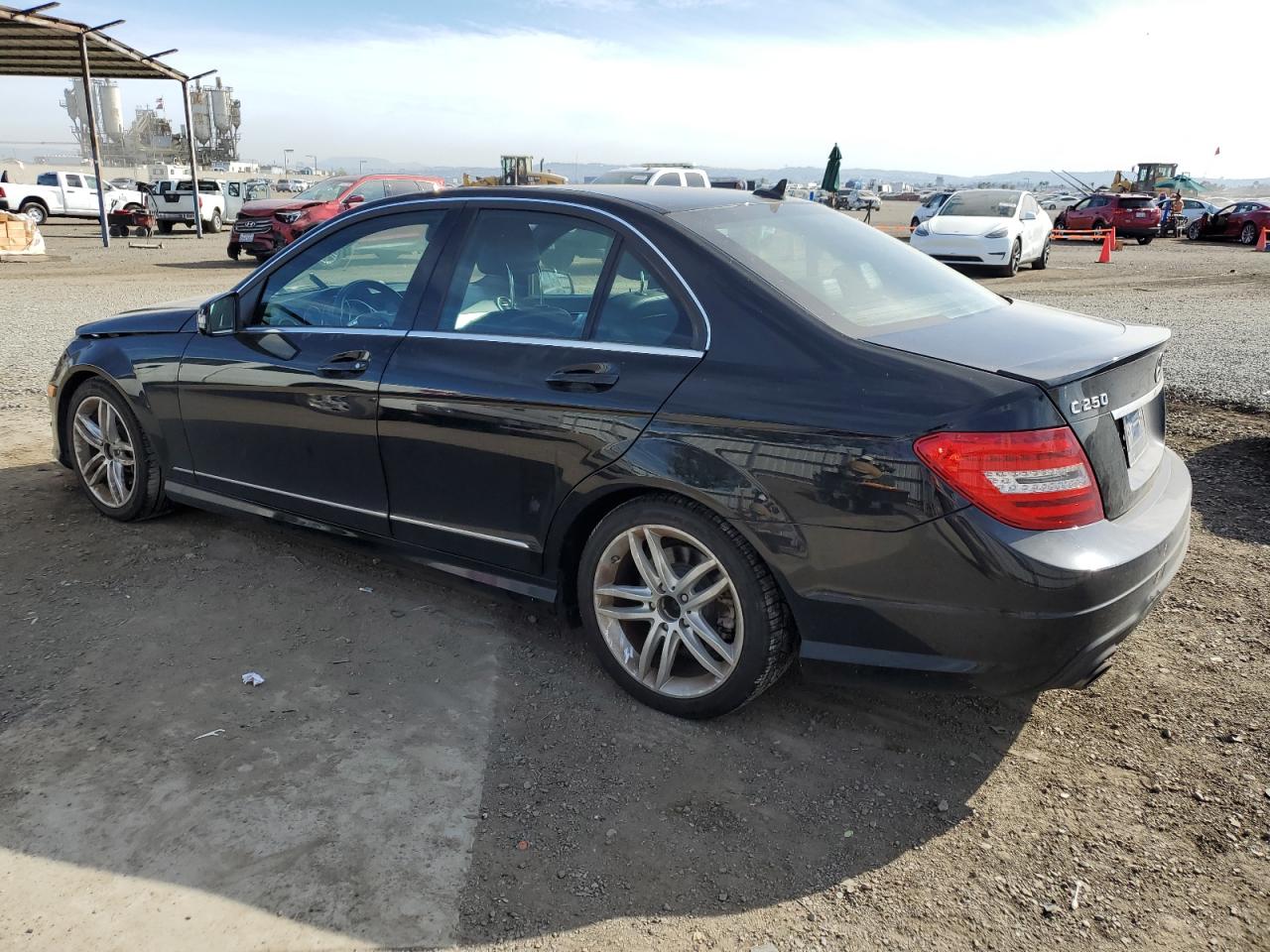 Photo 1 VIN: WDDGF4HB1DA796936 - MERCEDES-BENZ C-KLASSE 