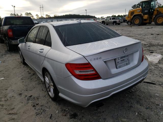 Photo 2 VIN: WDDGF4HB1DA854088 - MERCEDES-BENZ C 250 