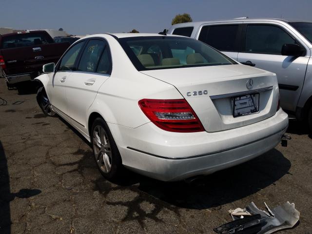 Photo 2 VIN: WDDGF4HB1DA857587 - MERCEDES-BENZ C 250 