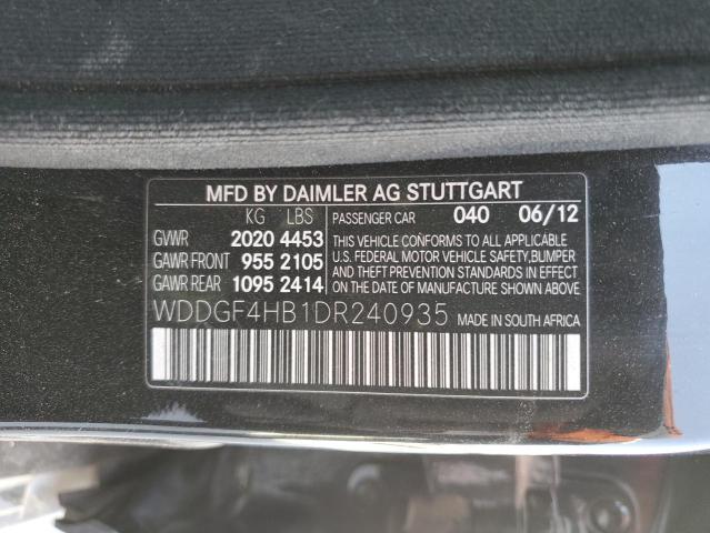 Photo 11 VIN: WDDGF4HB1DR240935 - MERCEDES-BENZ C 250 