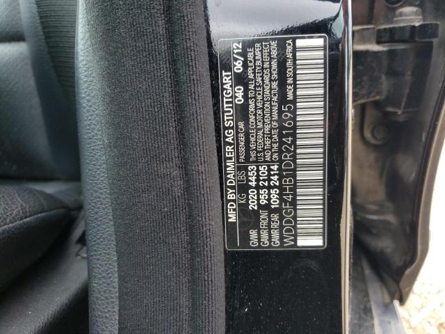 Photo 11 VIN: WDDGF4HB1DR241695 - MERCEDES-BENZ C-CLASS 