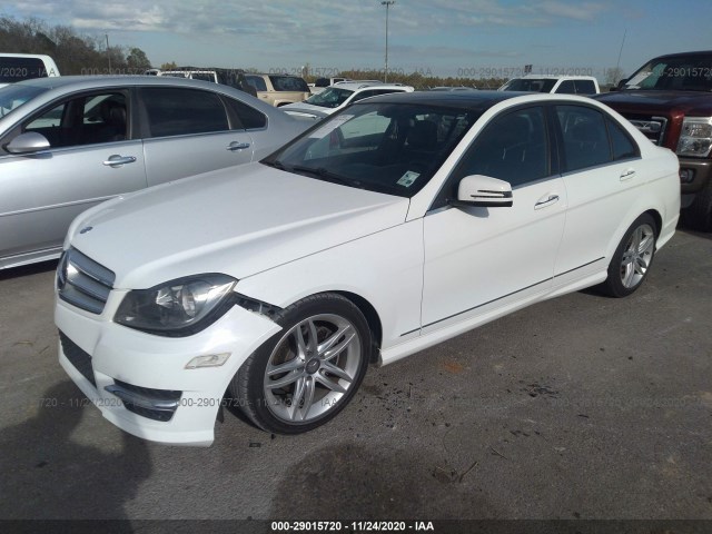 Photo 1 VIN: WDDGF4HB1DR256276 - MERCEDES-BENZ C-CLASS 