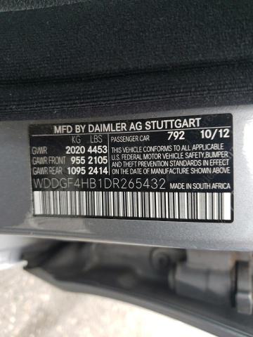 Photo 11 VIN: WDDGF4HB1DR265432 - MERCEDES-BENZ C 250 