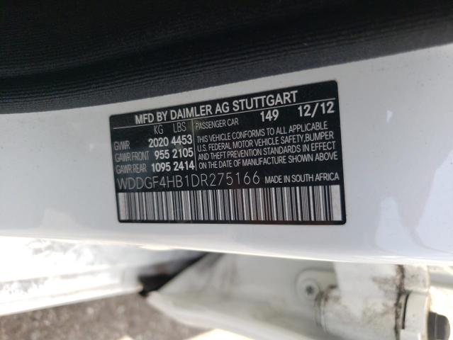 Photo 9 VIN: WDDGF4HB1DR275166 - MERCEDES-BENZ C 250 