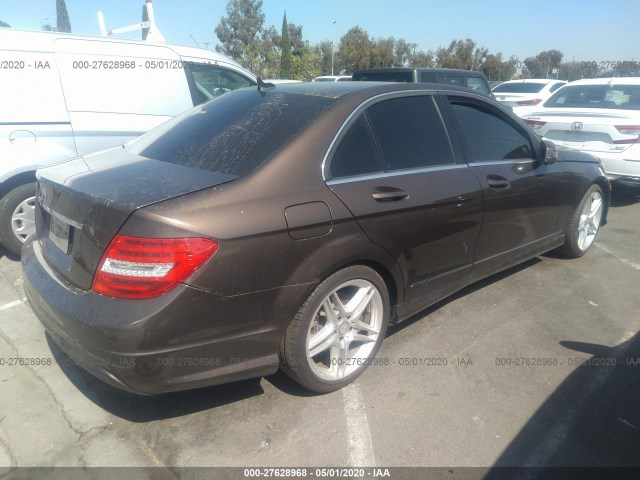 Photo 3 VIN: WDDGF4HB1DR291111 - MERCEDES-BENZ C-CLASS 