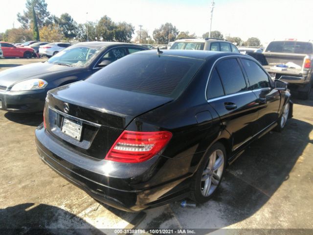 Photo 3 VIN: WDDGF4HB1EA900357 - MERCEDES-BENZ C-CLASS 