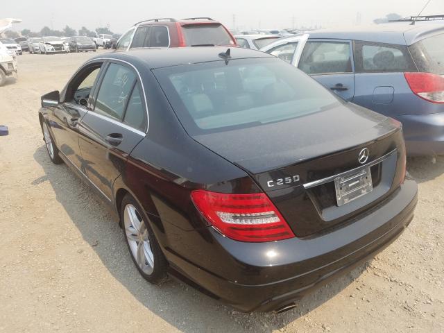 Photo 2 VIN: WDDGF4HB1EA929485 - MERCEDES-BENZ C 250 