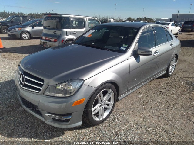 Photo 1 VIN: WDDGF4HB1EA939398 - MERCEDES-BENZ C-CLASS 