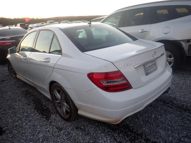 Photo 2 VIN: WDDGF4HB1EA955827 - MERCEDES-BENZ C 250 