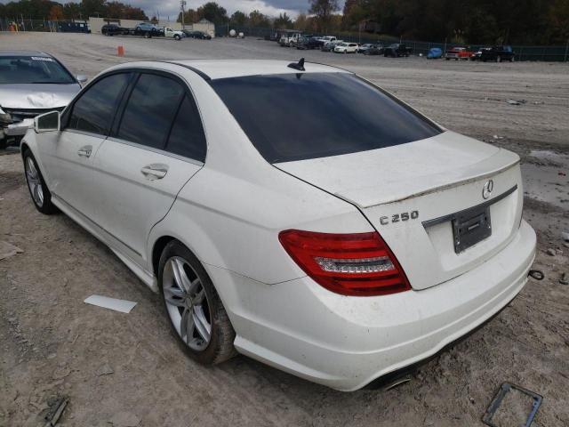 Photo 2 VIN: WDDGF4HB1EA958081 - MERCEDES-BENZ C 250 