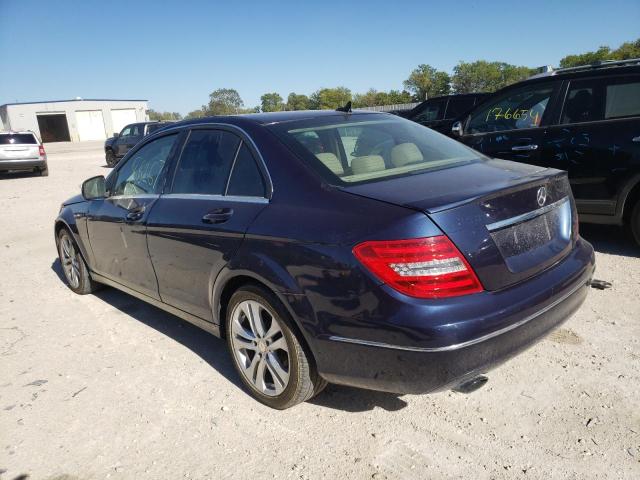 Photo 2 VIN: WDDGF4HB1EA966164 - MERCEDES-BENZ C 250 