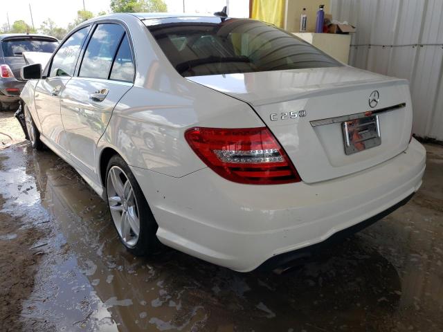 Photo 2 VIN: WDDGF4HB1EG209892 - MERCEDES-BENZ C 250 