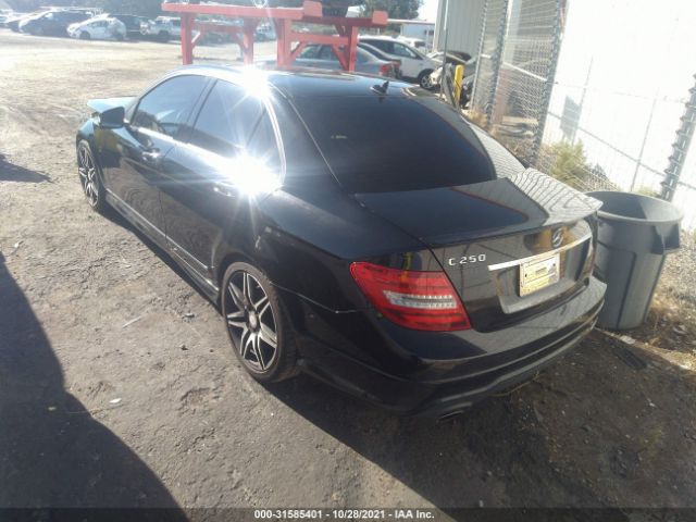 Photo 2 VIN: WDDGF4HB1EG235120 - MERCEDES-BENZ C-CLASS 