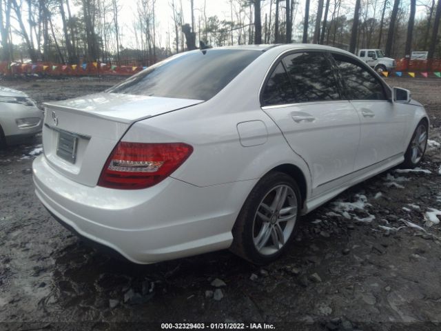 Photo 3 VIN: WDDGF4HB1EG250524 - MERCEDES-BENZ C-CLASS 