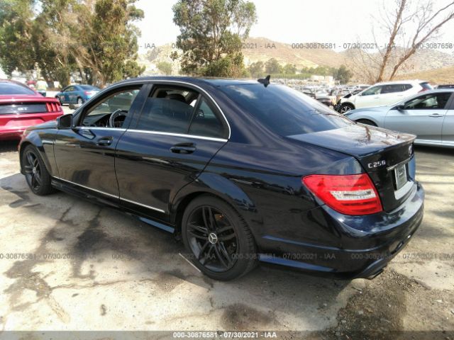 Photo 2 VIN: WDDGF4HB1ER321256 - MERCEDES-BENZ C-CLASS 