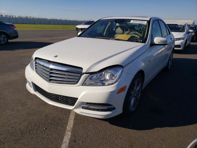 Photo 1 VIN: WDDGF4HB2CA602168 - MERCEDES-BENZ C-CLASS 