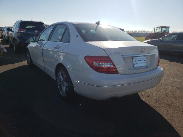 Photo 2 VIN: WDDGF4HB2CA602168 - MERCEDES-BENZ C-CLASS 