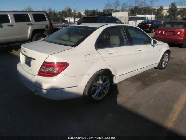 Photo 3 VIN: WDDGF4HB2CA602168 - MERCEDES-BENZ C-CLASS 