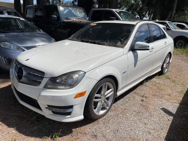 Photo 1 VIN: WDDGF4HB2CA608519 - MERCEDES-BENZ C-KLASSE 