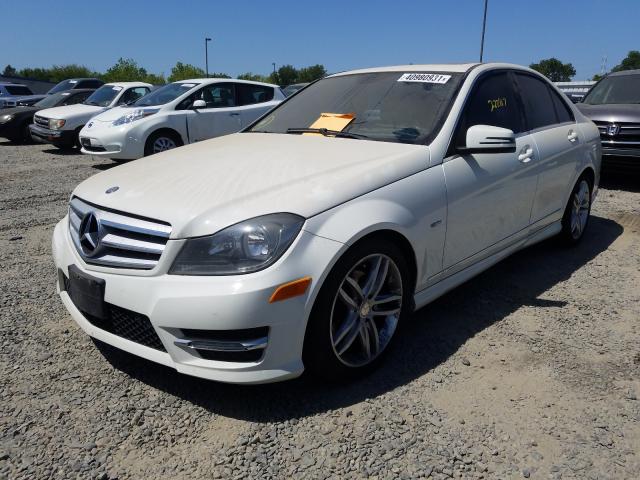 Photo 1 VIN: WDDGF4HB2CA618984 - MERCEDES-BENZ C 250 