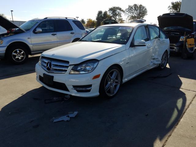 Photo 1 VIN: WDDGF4HB2CA641097 - MERCEDES-BENZ C 250 