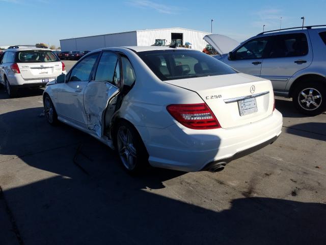 Photo 2 VIN: WDDGF4HB2CA641097 - MERCEDES-BENZ C 250 