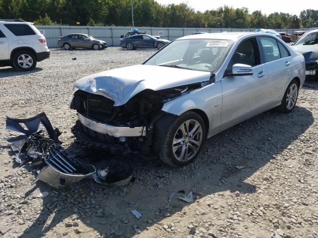 Photo 1 VIN: WDDGF4HB2CA645201 - MERCEDES-BENZ C 250 