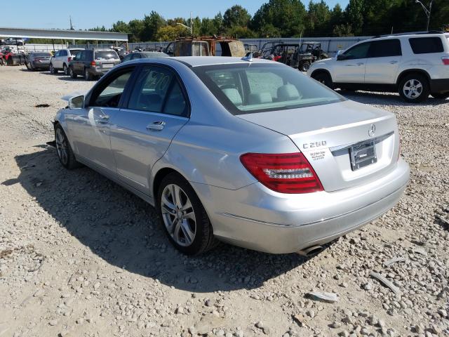 Photo 2 VIN: WDDGF4HB2CA645201 - MERCEDES-BENZ C 250 