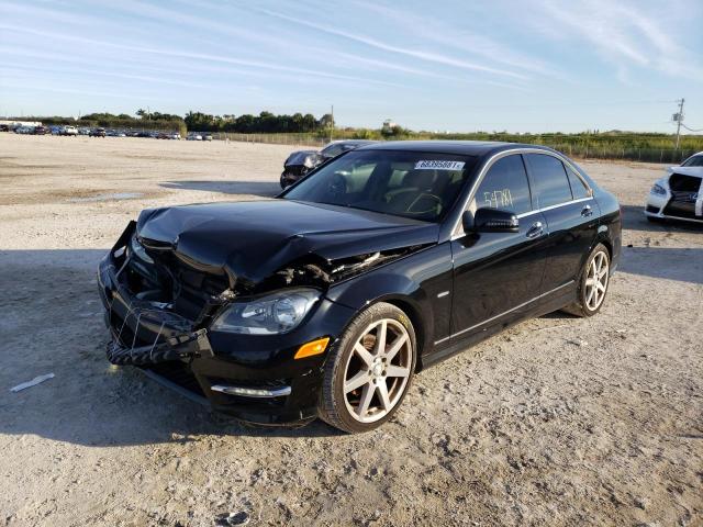 Photo 1 VIN: WDDGF4HB2CR211457 - MERCEDES-BENZ C 250 