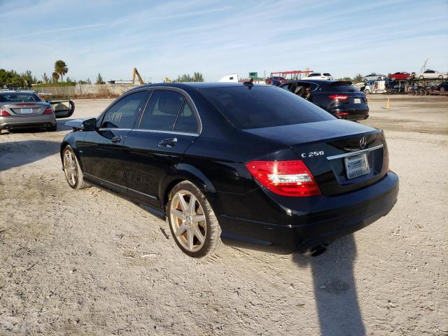 Photo 2 VIN: WDDGF4HB2CR211457 - MERCEDES-BENZ C 250 