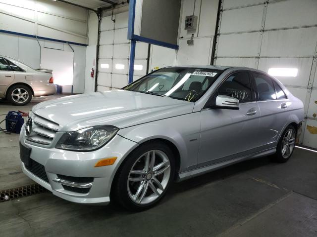 Photo 1 VIN: WDDGF4HB2CR212835 - MERCEDES-BENZ C 250 