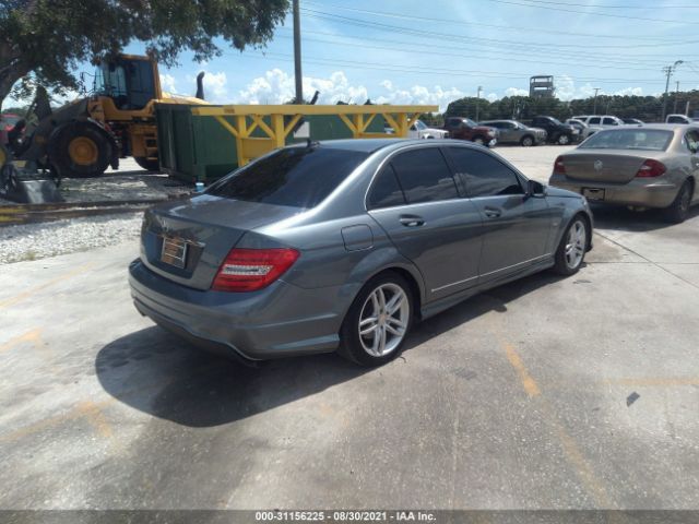 Photo 3 VIN: WDDGF4HB2CR212933 - MERCEDES-BENZ C-CLASS 