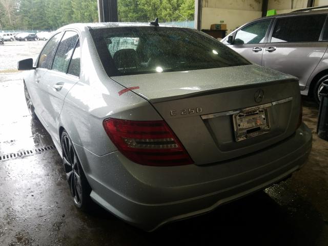 Photo 2 VIN: WDDGF4HB2DA743324 - MERCEDES-BENZ C 250 