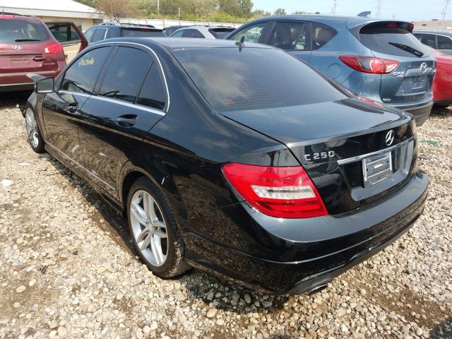 Photo 2 VIN: WDDGF4HB2DA811489 - MERCEDES-BENZ C 250 