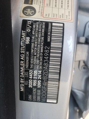 Photo 9 VIN: WDDGF4HB2DA834982 - MERCEDES-BENZ C 250 