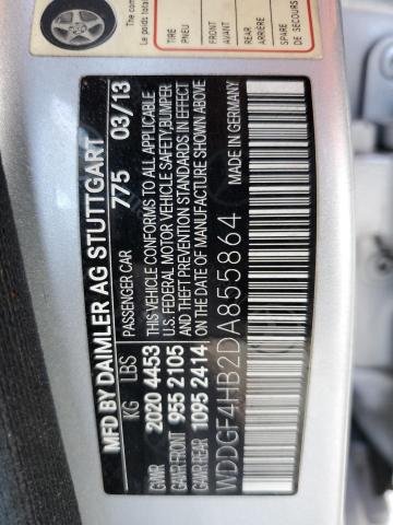 Photo 11 VIN: WDDGF4HB2DA855864 - MERCEDES-BENZ C 250 