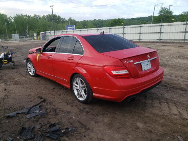 Photo 2 VIN: WDDGF4HB2DR259168 - MERCEDES-BENZ C 250 