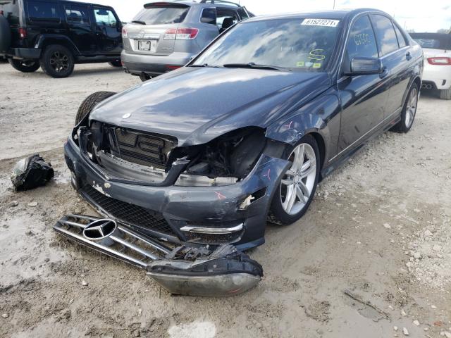 Photo 1 VIN: WDDGF4HB2DR262829 - MERCEDES-BENZ C 250 