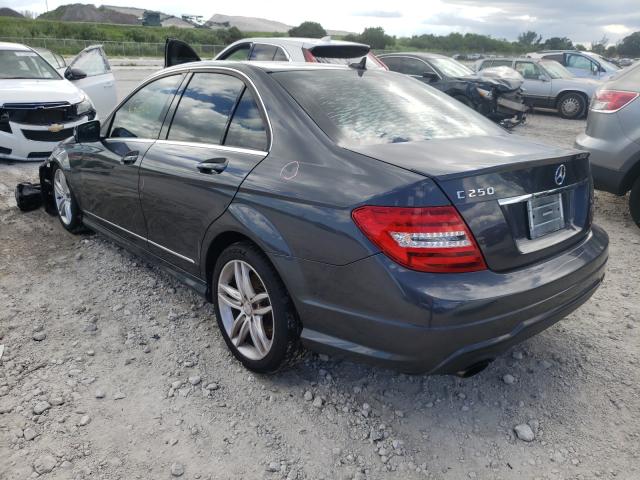 Photo 2 VIN: WDDGF4HB2DR262829 - MERCEDES-BENZ C 250 